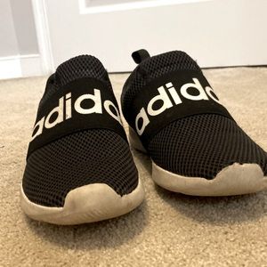 Adidas size 8.5 men black and white